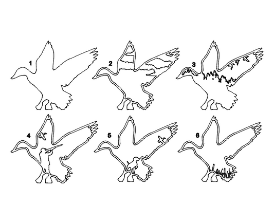 Layered Duck Hunting Frame Design