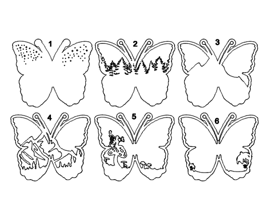 Layered Fairy Butterfly