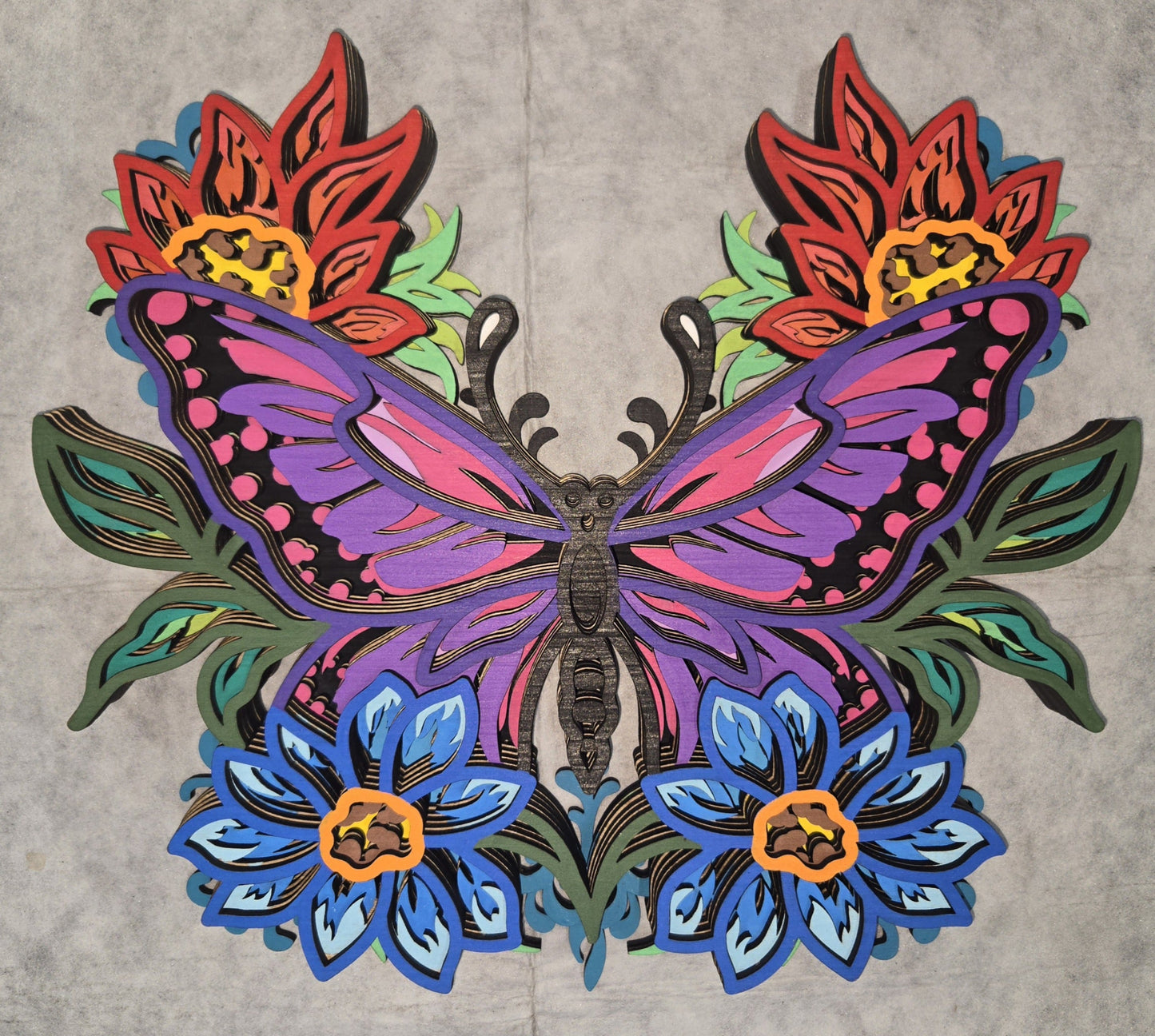 Layered Butterfly