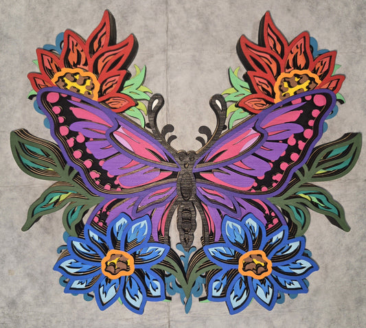Layered Butterfly