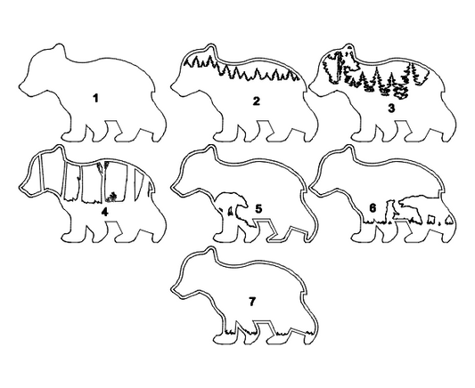 Layered Bear Cub