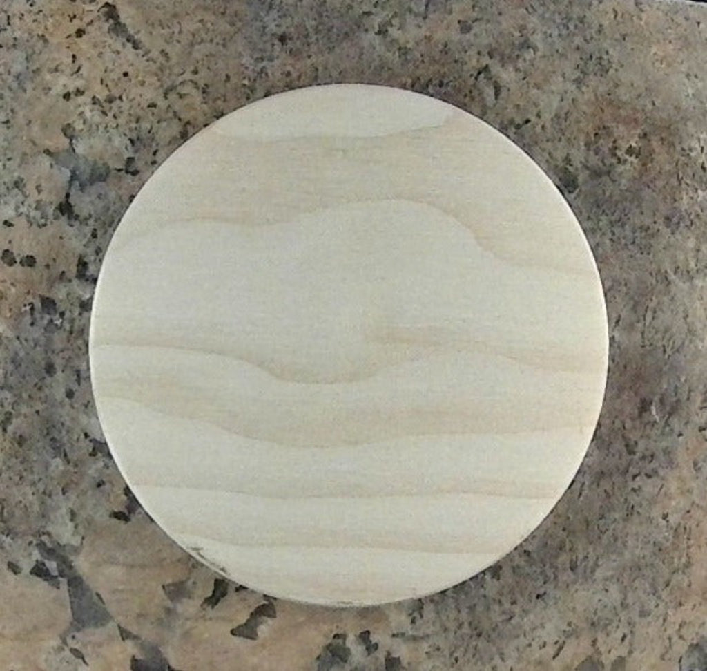 Personalized Wooden Coasters with Custom (Text only) Set of 4