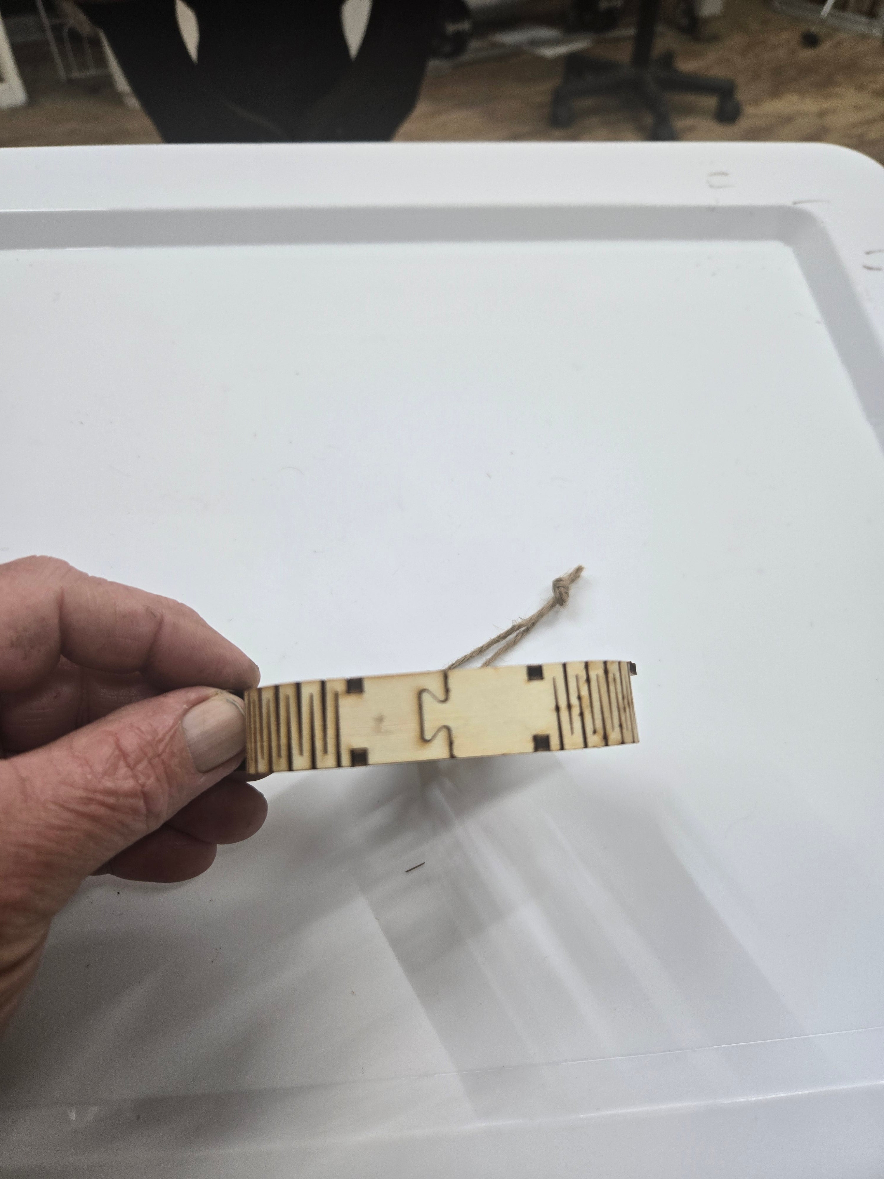 Small Box Christmas Ornament