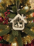 Small Box Christmas Ornament