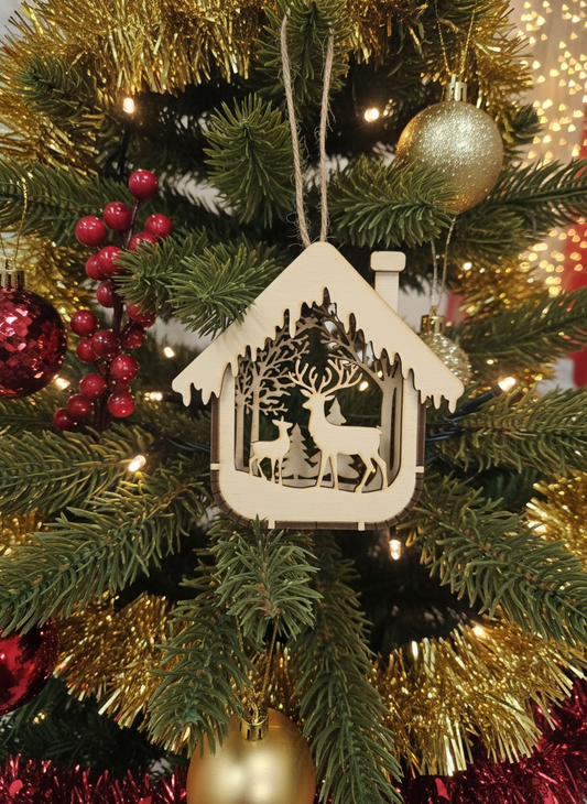 Small Box Christmas Ornament