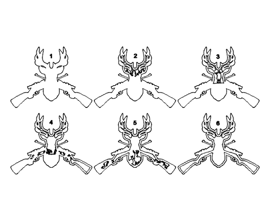 Layered Deer Double Scope
