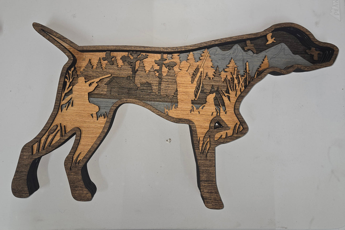Layered Dog Hunting Frame Design