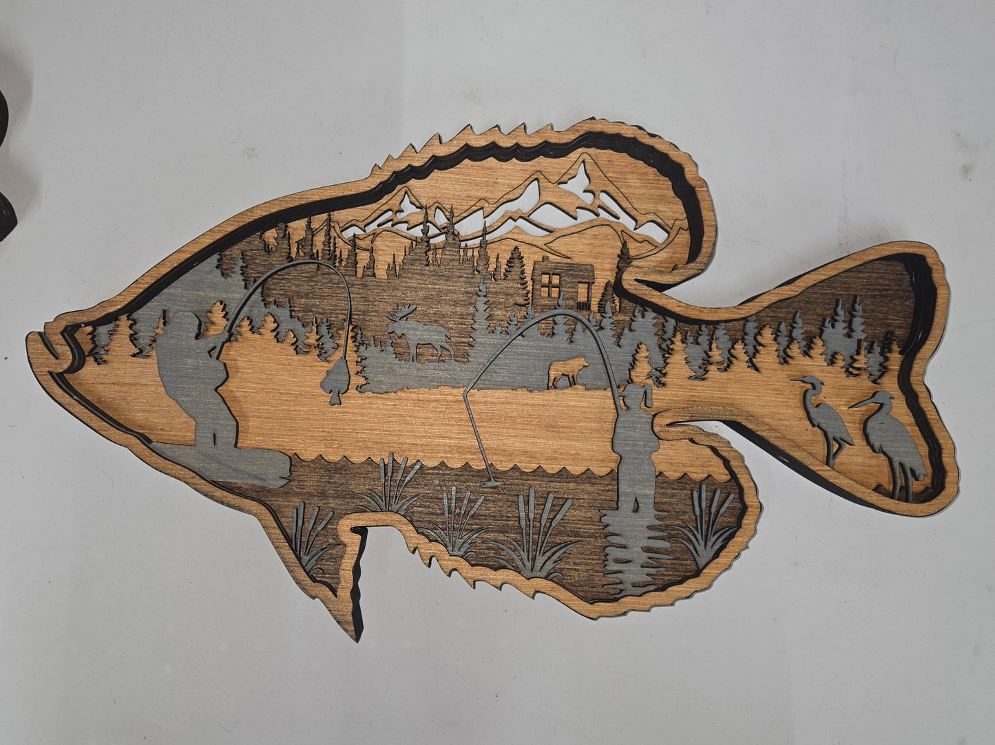 Layered Crappie Frame Design