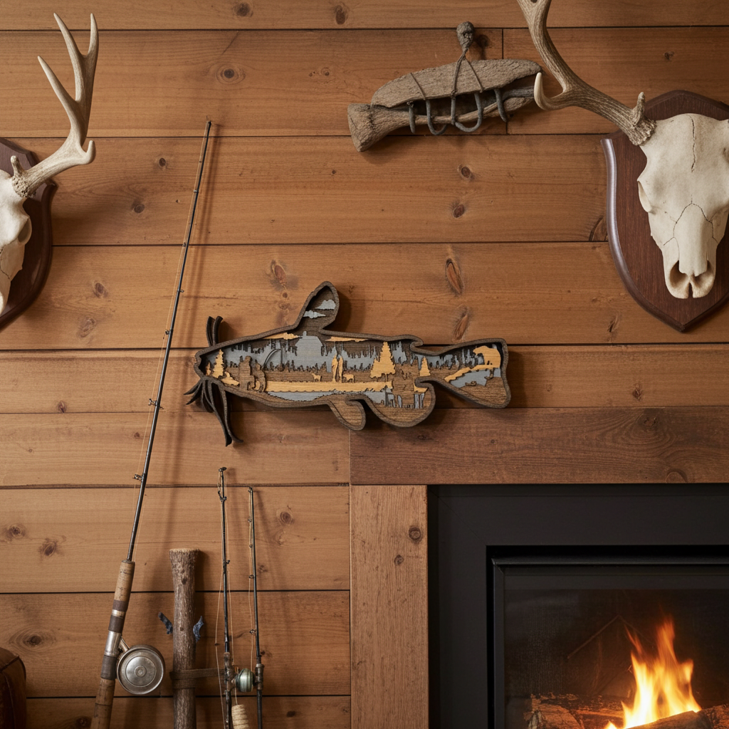 Layered Catfish Frame Design