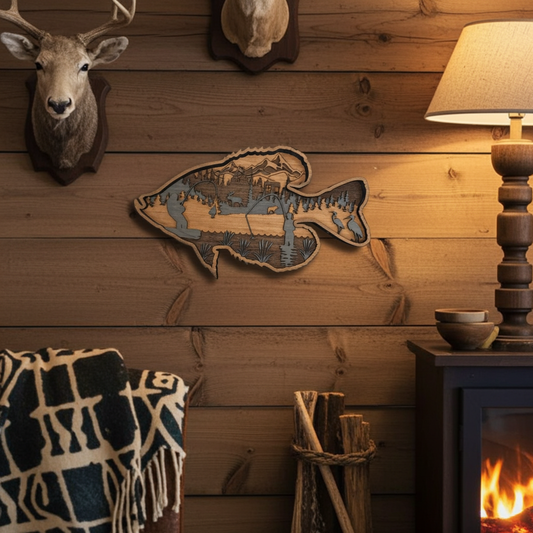 Layered Crappie Frame Design