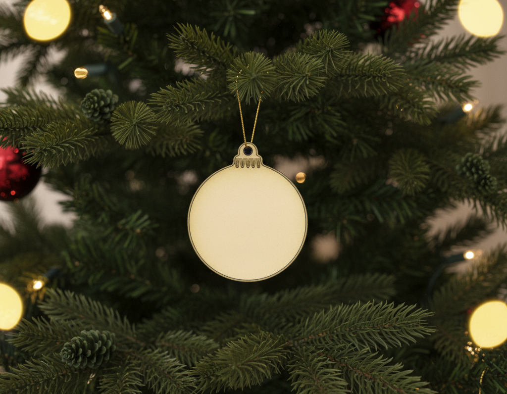 Personalized 3.5in Christmas Ornaments