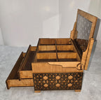 2 Drawer Jewelry Box -w- Lid