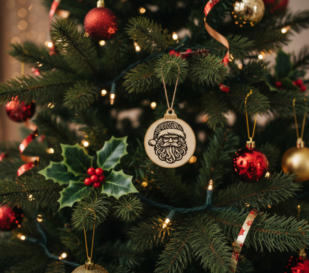 Personalized 3.5in Christmas Ornaments